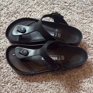 Birkenstock Classic Black Thong Sandals EVA slide sandal